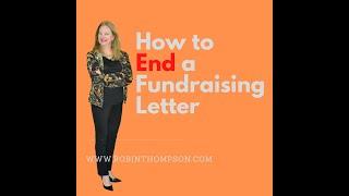 How to End a Fundraising Letter