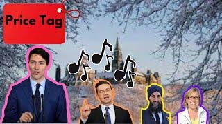 Justin Trudeau Sings PRICE TAG| Ft. Pierre Poilievre, Jagmeet Singh, and More!