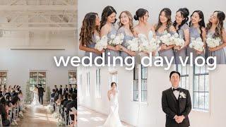 WEDDING DAY VLOG (unedited, behind the scenes footage of our wedding day)