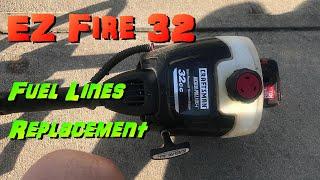 Craftsman EZ FIRE Fuel Lines Replacement & Thrift Store 1st Start -32cc String Trimmer/Edger