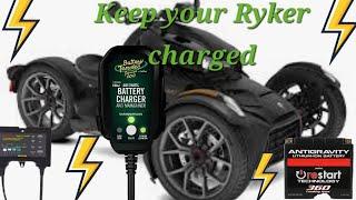 Can-Am Ryker|Spyder battery charging