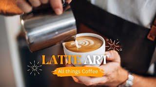 Latte art tutorial !  How to make Latte art ? Coffee  Art.