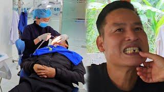 3 broken teeth take away his smile: can a dentist help restore Lam's teeth?