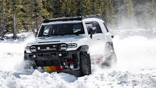 WHOOPS ON THE WHOOPS -  FJ cruiser  on 37s