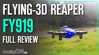 DroningON | Flying3D 'Reaper' FY919 Review, Unboxing & Flight Test