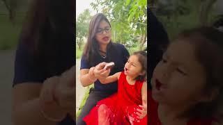 Cute baby Ko chis dilayi | getting angry  #shorts #trending #viral #viralshorts