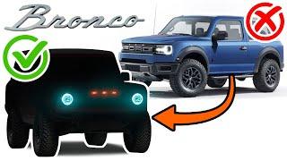 2021 FORD BRONCO - THIS is what it SHOULD HAVE looked like