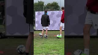 This is actually as hard as it looks  #targets #multiball  #interactivewall