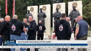 Veteranët e luftës së Kroacisë dhe të UÇK-së vunë kurora lulesh në Junik, Pejë e Gllogjan