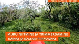 Muru niitmine ja trimmerdamine Käinas ning Hiiumaal