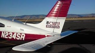 Central Washington University Aviation Piper Warrior III