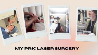 MY PRK LASER SURGERY | chirurgie de la myopie au laser PKR