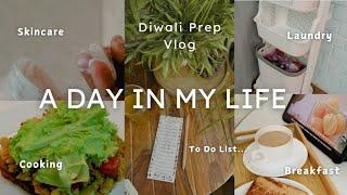 DIWALI PREP VLOG l Festive Decor l aesthetic Indian #vlog #diwali #aesthetic