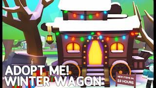 Adopt Me Winter Wagon Christmas Update!