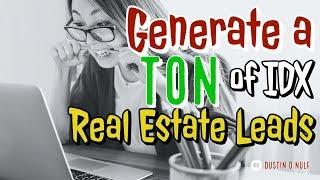 IDX Lead Generation for Real Estate | CRM solutions; Real Geeks, Cinc, Boomtown, KVCore