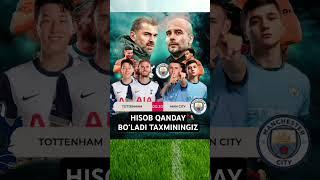 Bugun "Tottenham Hotspur" va "Manchester City" #abduqodirhusanov #khusanov #mancity