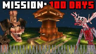 Surviving Minecraft's Scariest Mods For 100 Days in Hardcore #5