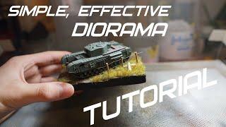 Simple yet Effective AFV Diorama | Tutorial