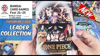 Early look at the exclusive One Piece Bandai Fest 24-25 Premium Card -Leader Collection!