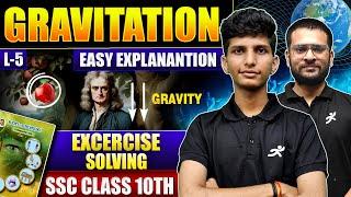 LIVE - Gravitation Full Exercise Solving 10th Science 1 | Lecture 5 | Maharashtra Board 2025-26