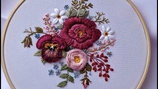 Flower Bouquet Mastery Starts witch These Easy Stitches