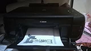 Using Scanner Printer Canon MP287 to Photocopy A Book Cover