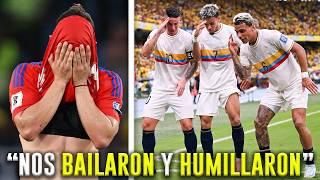  COLOMBIA HUMILLA a CHILE  ¿la ELIMINA del MUNDIAL? PRENSA TRISTE y CALIENTE 