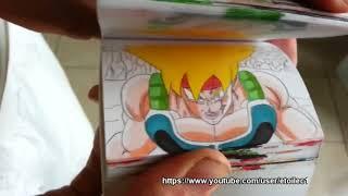 Bardock vs Frieza ( revenge) Dragon ball Z flipbook animation (original video)