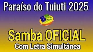 Tuiuti 2025 Samba OFICIAL (Com Letra Simultânea)