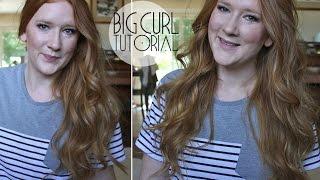 Big Curl Tutorial Victorias Secret Inspired | Cassie Dulworth