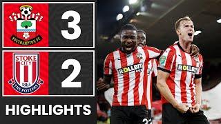 HIGHLIGHTS: Southampton 3-2 Stoke City | Carabao Cup