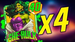 4 SHE HULK SLAM IN ONE TURN | MARVEL SNAP