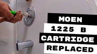 MOEN TUB AND SHOWER FAUCET CARTRIDGE 1225B INSTALLATION