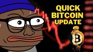 Bitcoin Plummets: Emergency Update & Analysis