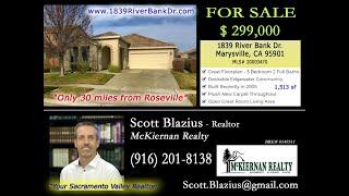 Home FOR SALE in Marysville CA