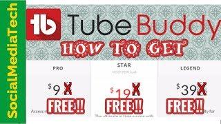 How To Get Tubebuddy Legend License For Free