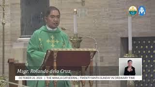 Sunday Mass at the Manila Cathedral - October 20, 2024 (10:00am)