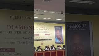 GOVIND DHOLAKIA AUTHOR OF BOOK " DIAMONDS ARE FOREVER, SO ARE MORALS " AT FICCI FEDERATION DELHI #