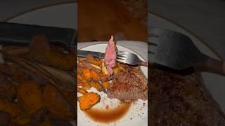 Part 2: Medium Rare Steak#steak #cooking #meat #homemade #yummy #health #diet #tasty #food #eating