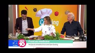 Studio10 food as medicine with Sam Gowing & Normie Rowe