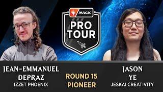 Jean-Emmanuel Depraz vs. Jason Ye | Round 15 | #PTKarlov