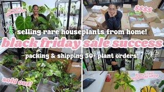 Packing & Shipping 50+ Rare Houseplants,Sold Out$$$$,Holiday Giveaways, Rare Plant Store From Home!