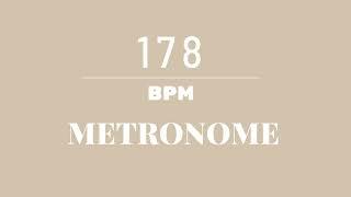 178 BPM Metronome