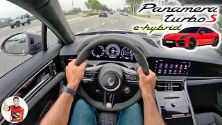 What It's Like to Live with a 2025 Porsche Panamera Turbo S E Hybrid (POV)