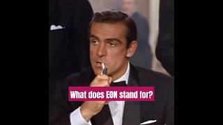 What Does James Bond's EON Productions Stand For?  #shorts