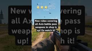 New video about Axis #games #gaming #ww2games #ww2 #enlisted battle pass weapons is up!