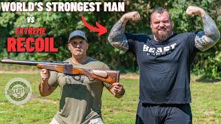 World’s Strongest Man vs World’s Strongest Recoil !!! (ft. Eddie Hall)