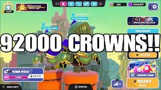 I REACHED 92000 CROWNS IN FALL GUYS