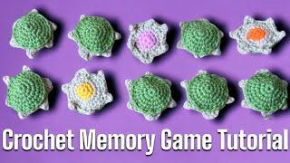 Crochet Turtles Memory Game - Tutorial