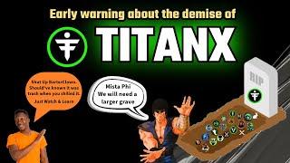 TITANX CRYPTO - #TITANX is like a HOUSE OF CARDS on SINKING SAND - Build and Invest at Your Own Risk